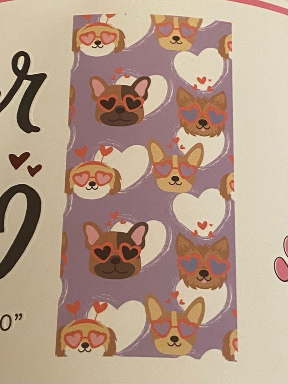 Forever & Ever Dog Plush Throw Blanket 50x60 - Picture 2 of 2